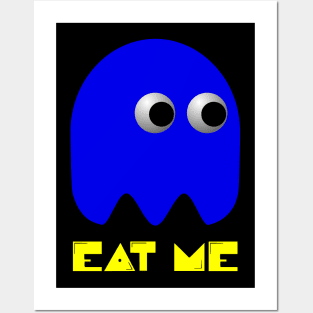 Blue Ghost - EAT ME Posters and Art